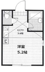 ユナイト藤棚ヴィセンテ・アミーゴの物件間取画像